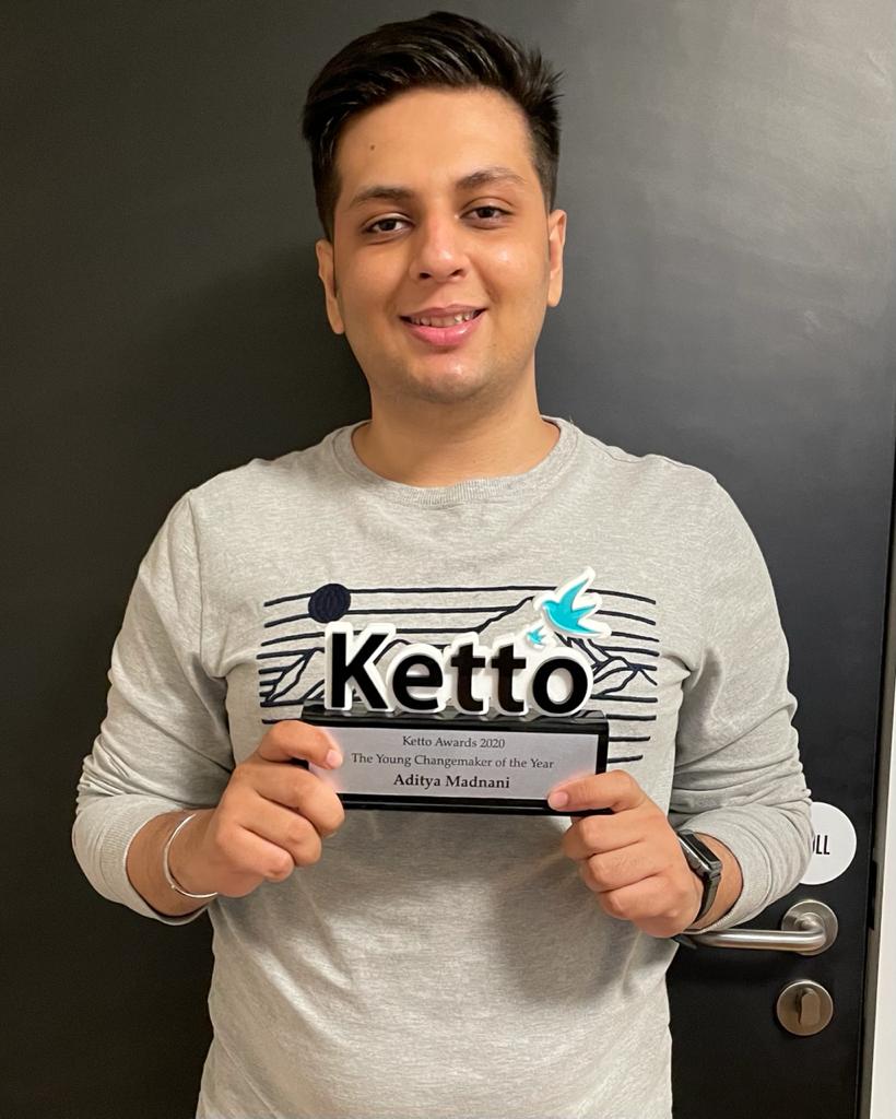 Ketto Awards 2020 - Aditya Madnani