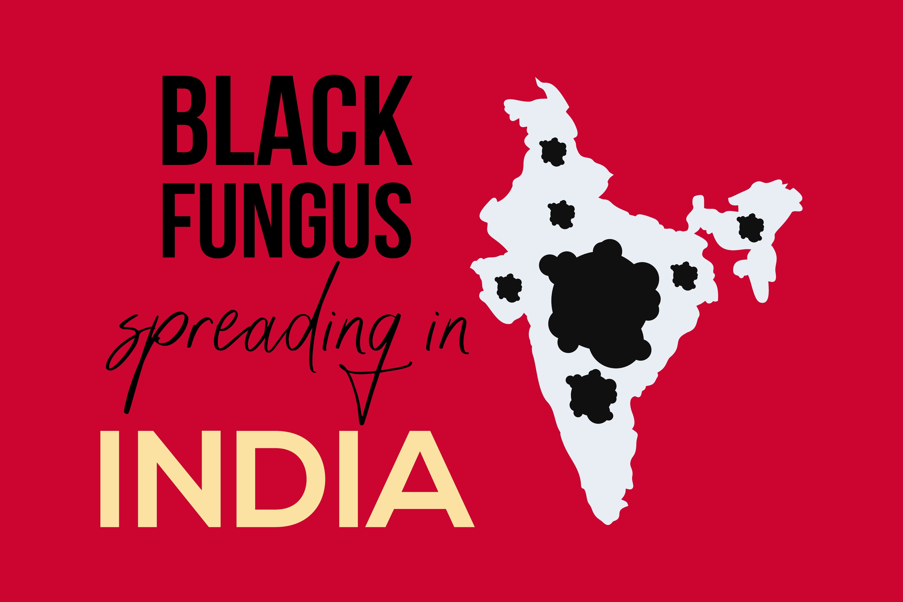 Black fungus or Mucormycosis spreading in India